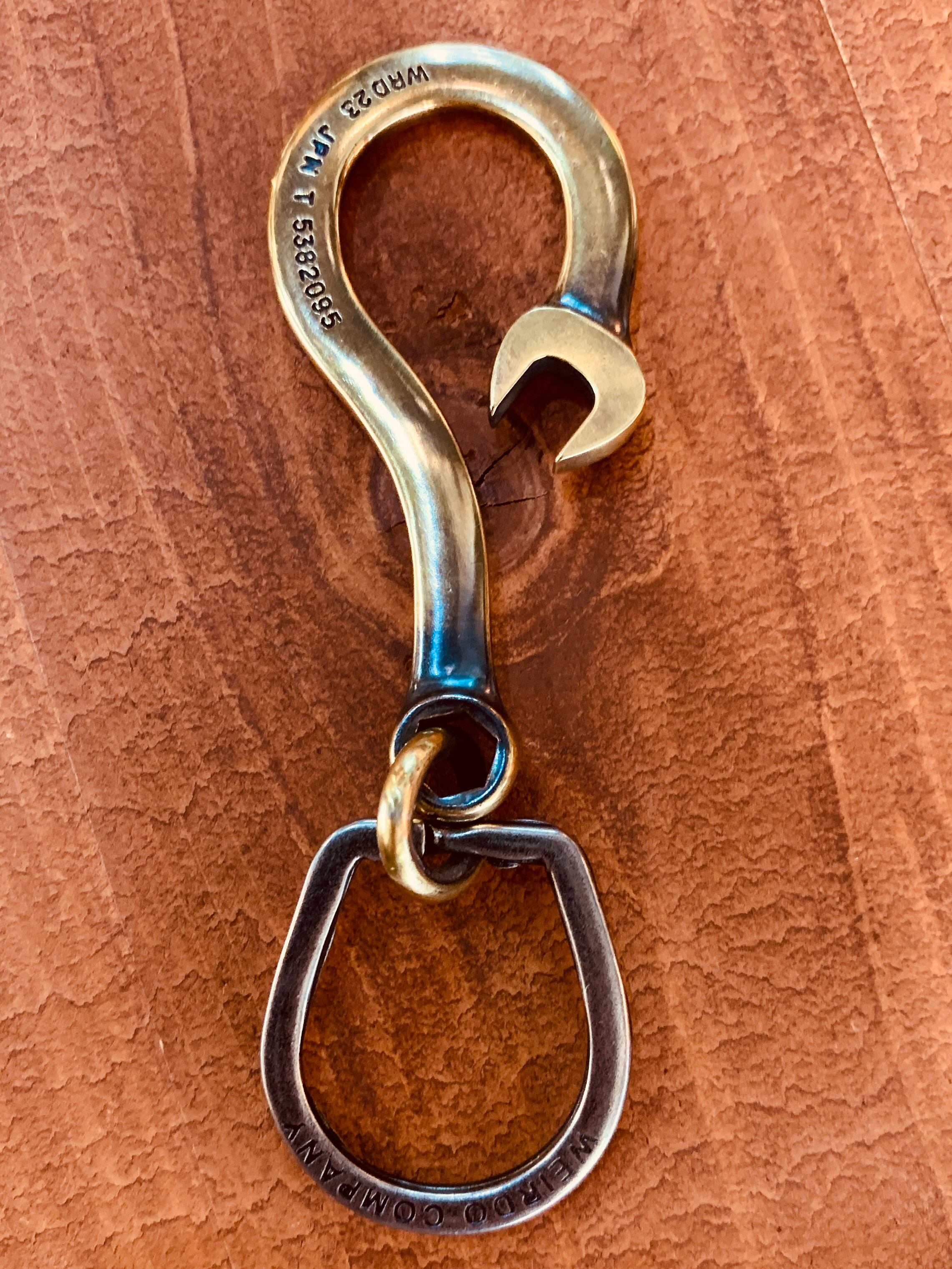 WEIRDO JEWELRY】ウィアード ジュエリー SPANNER-KEY CHAIN (BRASS