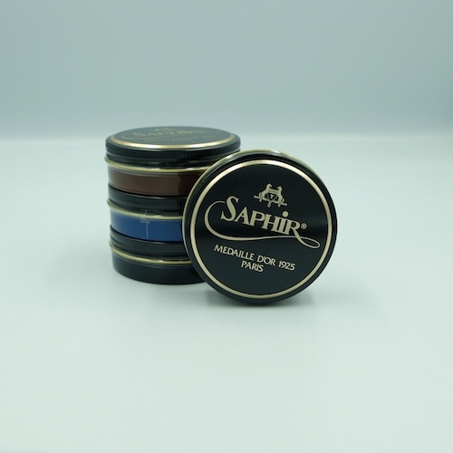 Saphir noir ビーズワックスポリッシュ 50ml