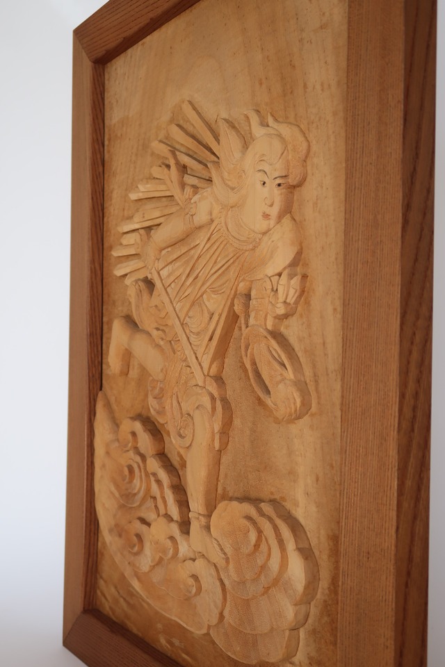 The Sword-Clad Guardian ― An Original Ken no Gohō Relief by Tessō Mori