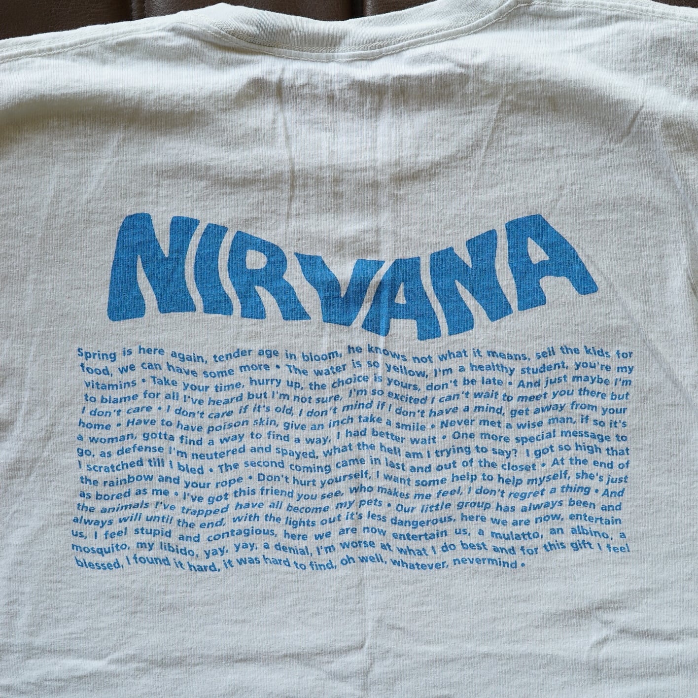 90's NIRVANA NEVERMIND T-Shirt