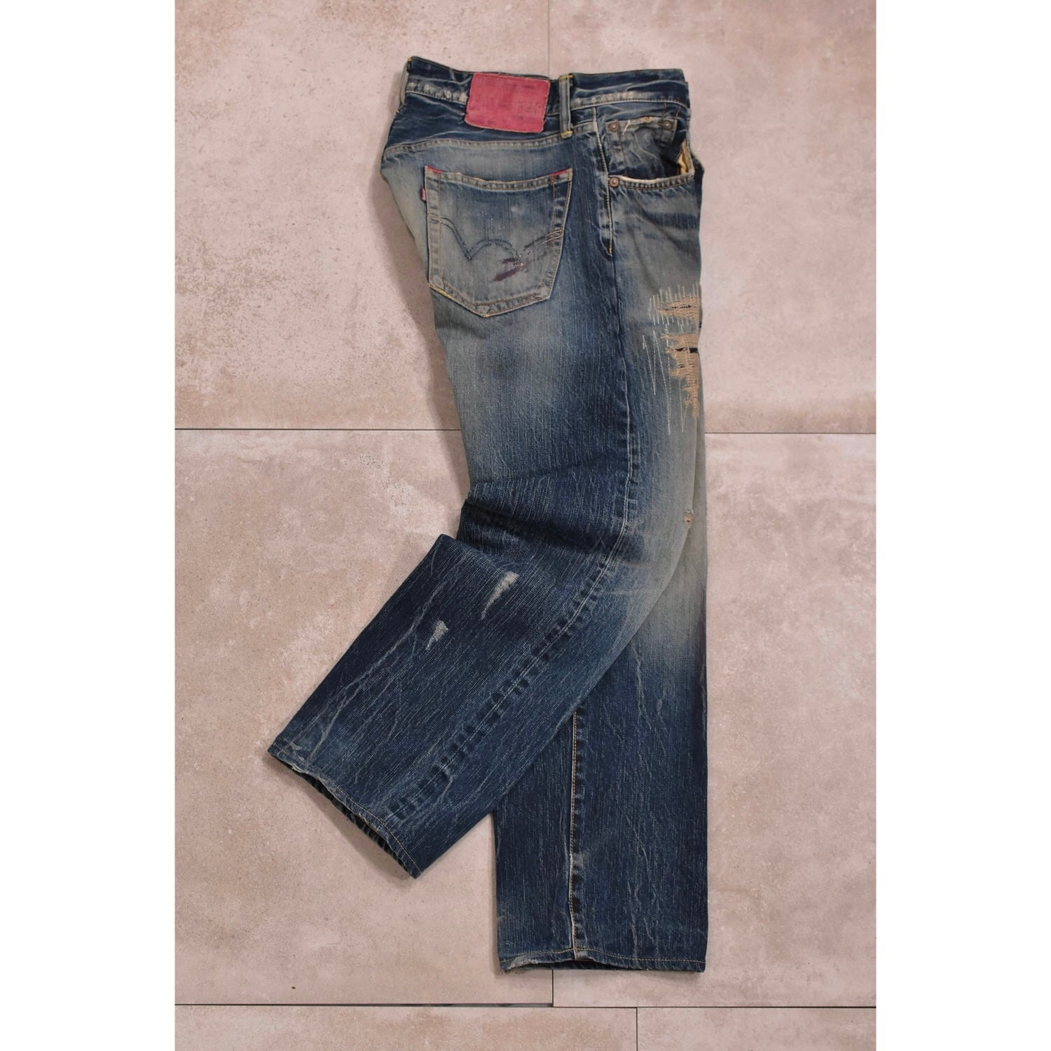 EDWIN ジーパン 504 Rock Vintage EDWIN 504 rock vintage model denim pants | 古着屋 grin days memory