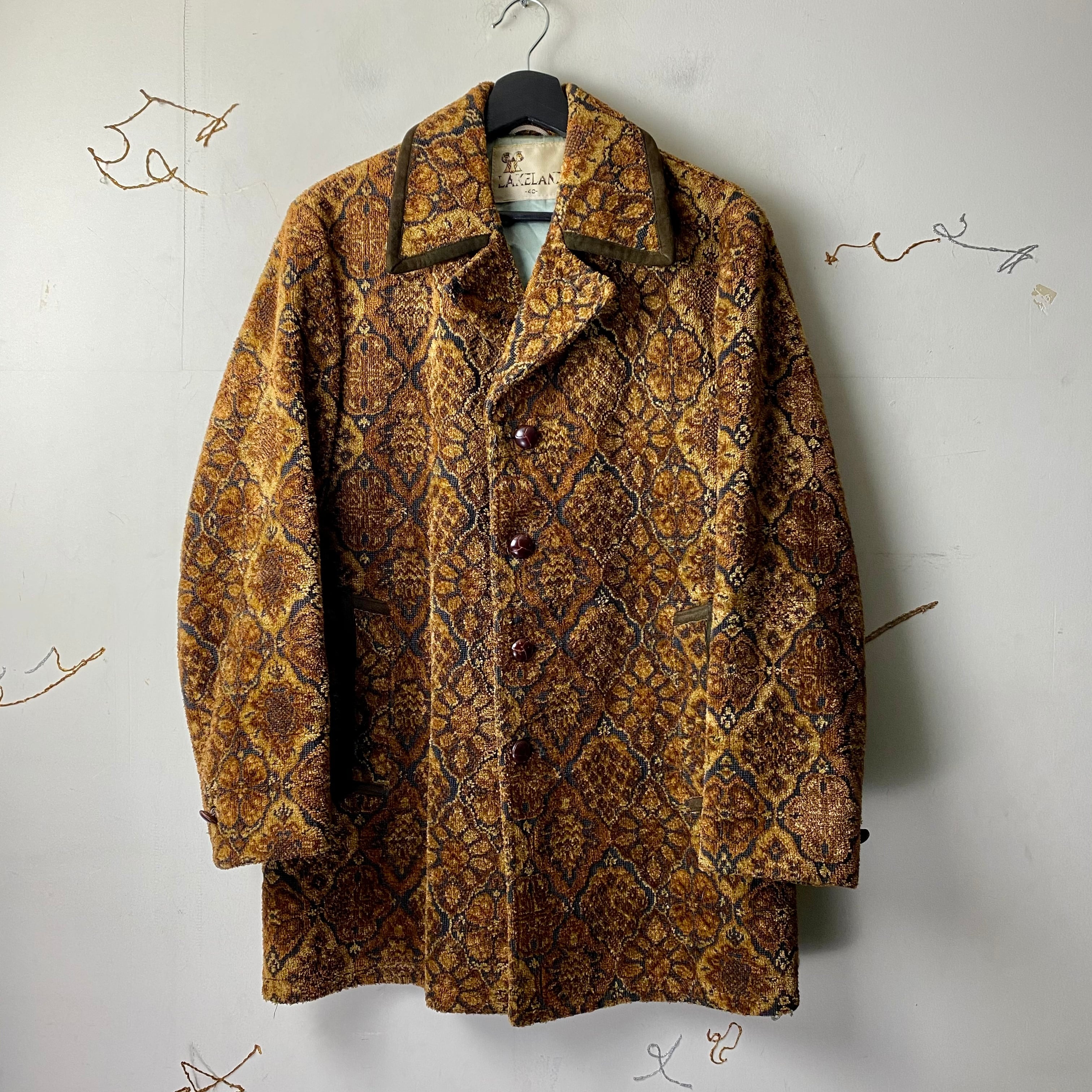60s 70s vintage gobelins jacket ヴィンテージ｜メンズ 