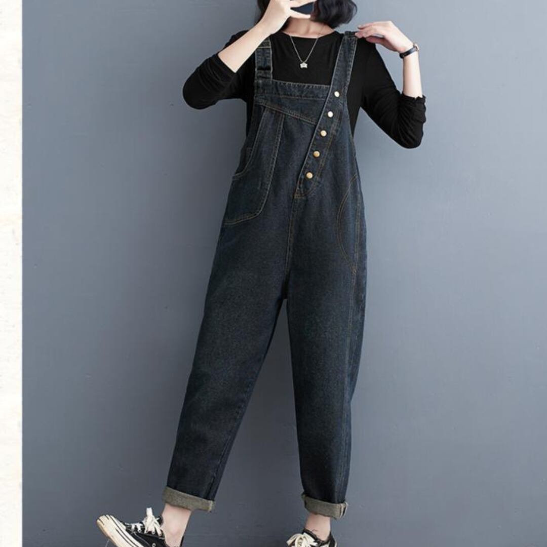 アシンメトリーオーバーオール K16998