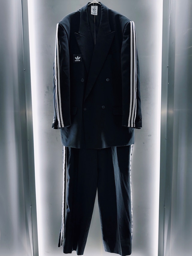 special "original re:meke" vintage "adidas"x vintage double breast SETUP three strip edition