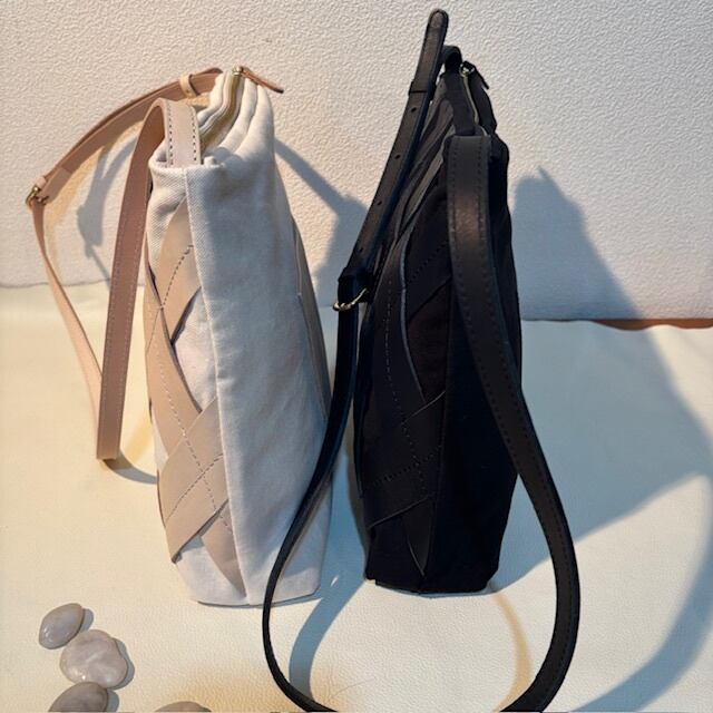 BARDOT ROSE メッシュ×ポケットショルダー