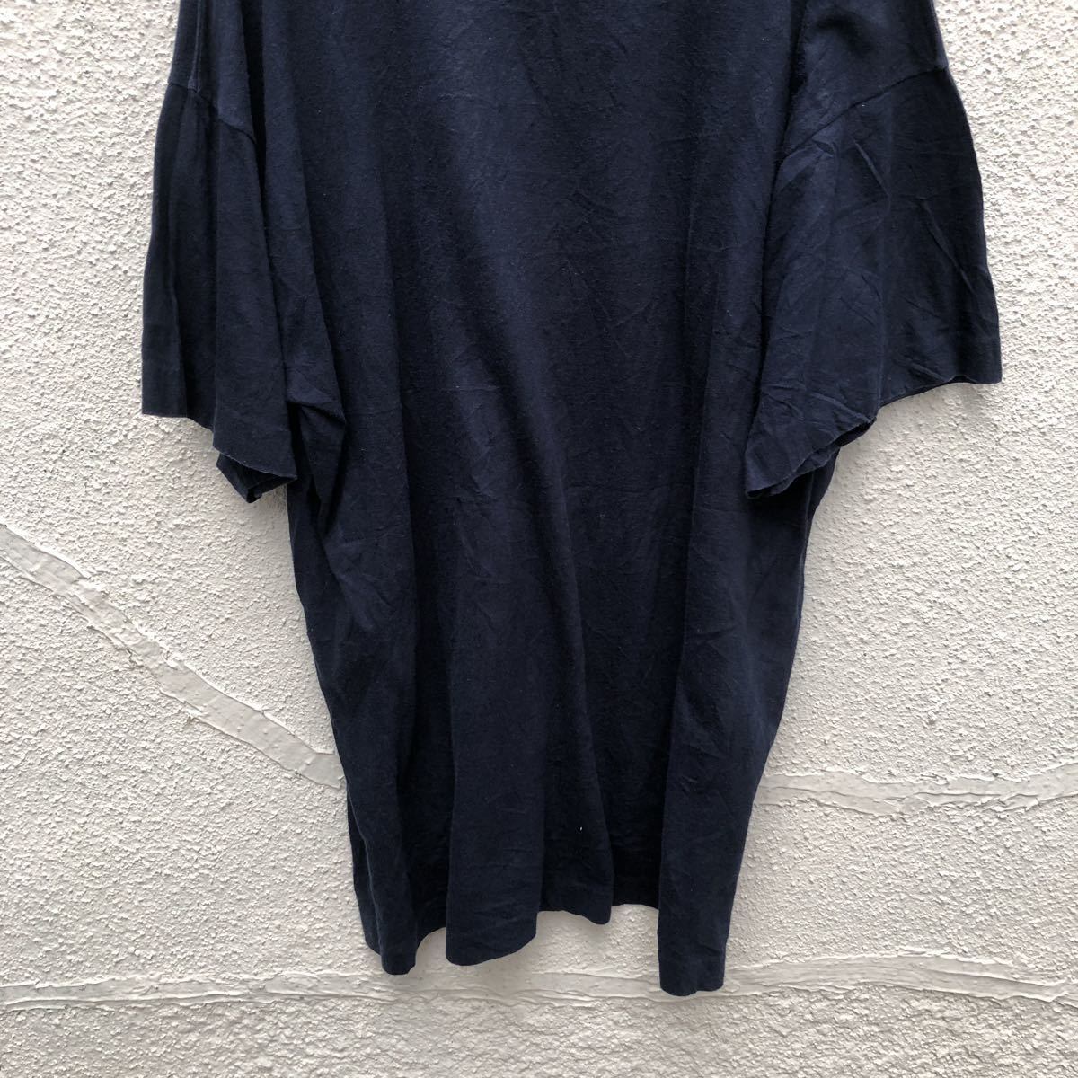 APS 半袖 プリントTシャツ XLサイズ ビッグサイズ セーリング 紺