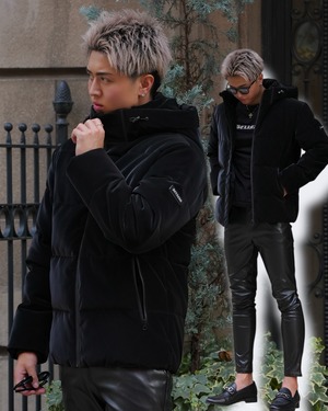 BELINDA/PUベルベットブルゾン【BEL-1007G】