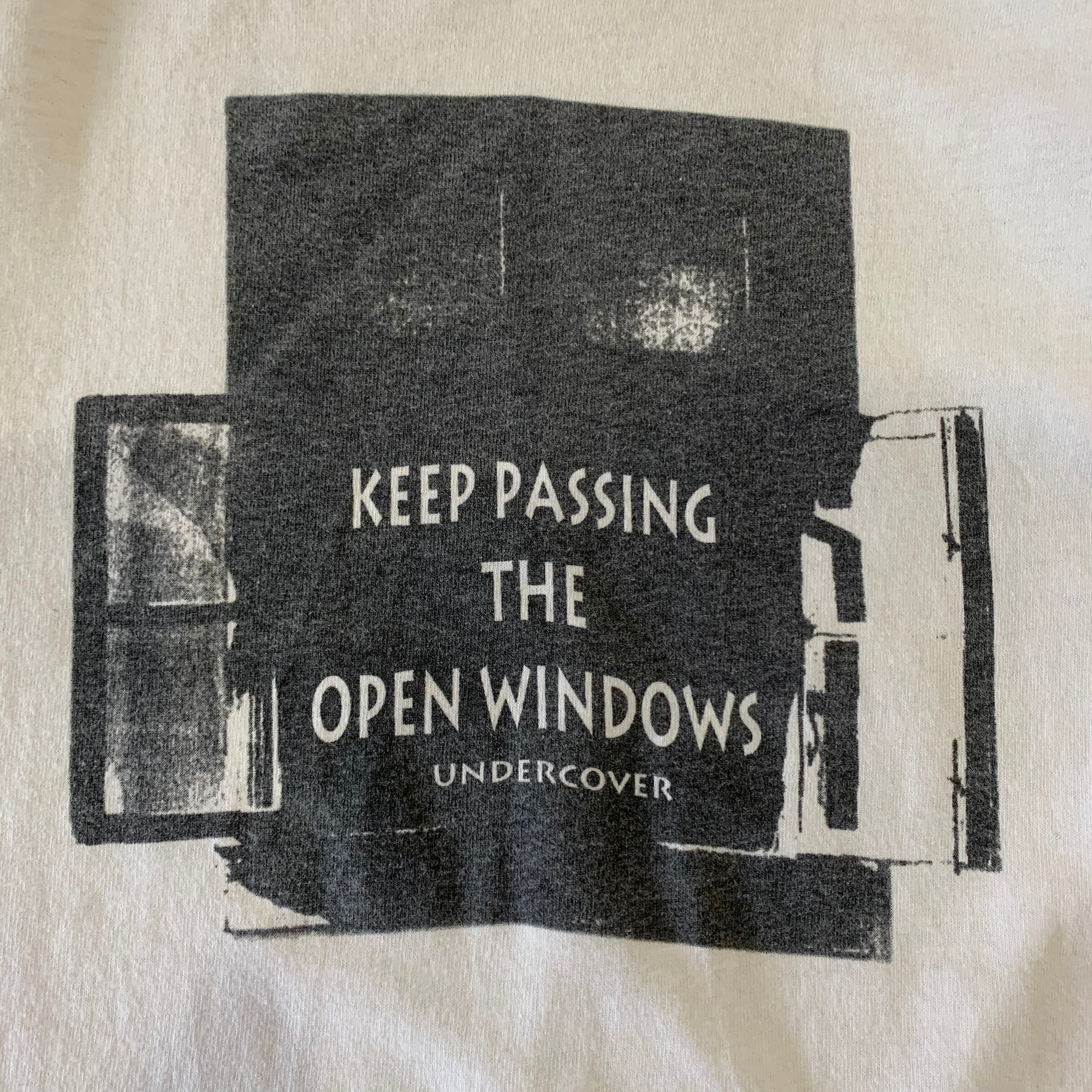 初期レアUNDERCOVER KEEP PASSING Windows窓Tシャツ 90s UNDER COVER T-shirt | What'z up