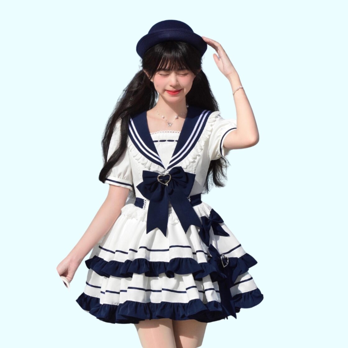 ロリータファッション通販 SEASONZ 帽子 マリンコーデ ゆめかわ