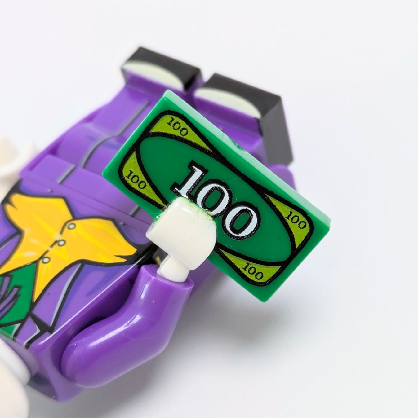 ★ブロックフィギュアキーホルダー ★【 BATMAN / バットマン 】『 ジョーカー コミックver. 』DCコミックス〚アメリカン雑貨 アメトイ〛