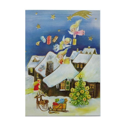クリスマスポストカード ERIKA NERGER ウィーン [Luka Basic] LAG-2067