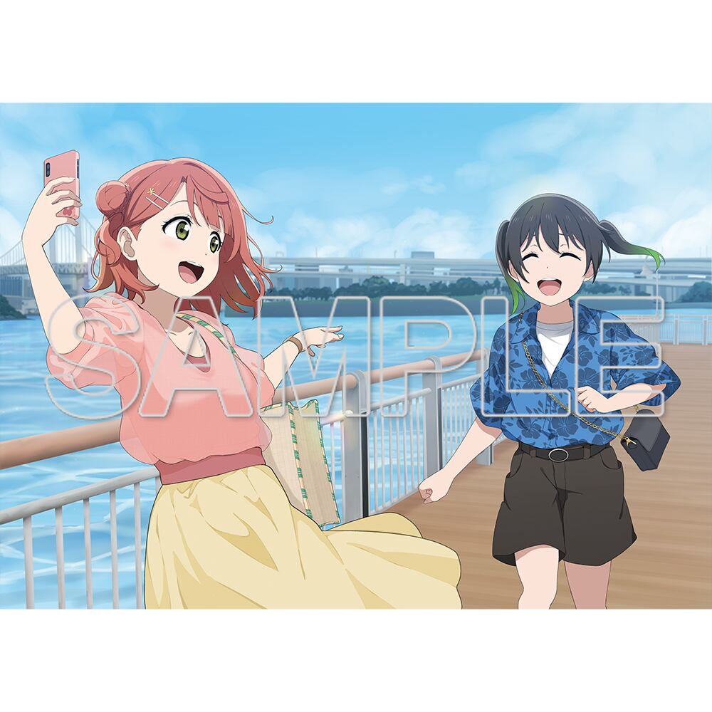 ラブライブ!シリーズ おでかけラブライブ! アクリルプレート 侑&歩夢