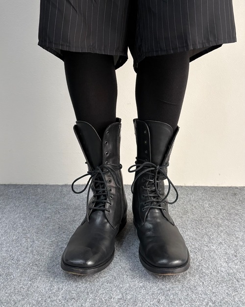 【Neil Barret】flat combat boots