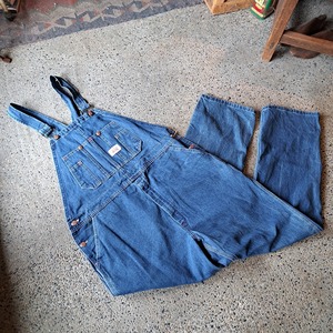 "irregular" アメリカ製 ROUND HOUSE デニムオーバーオール used [302012]