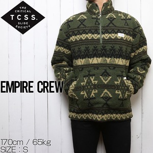 TCSS ティーシーエスエス EMPIRE CREW ハーフジップフリース FC1875L [FB]