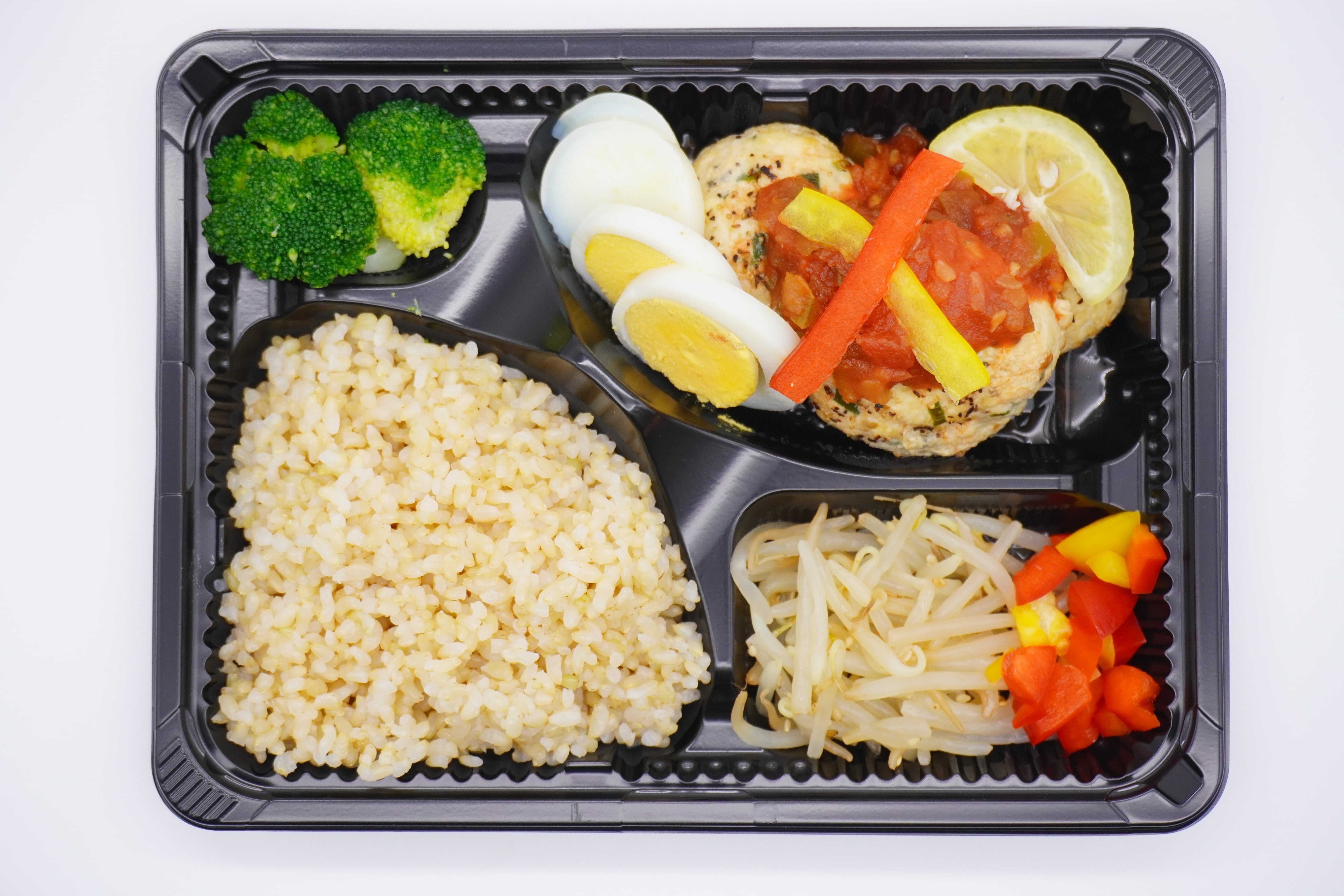 鶏むね軟骨入りミニハンバーグ弁当