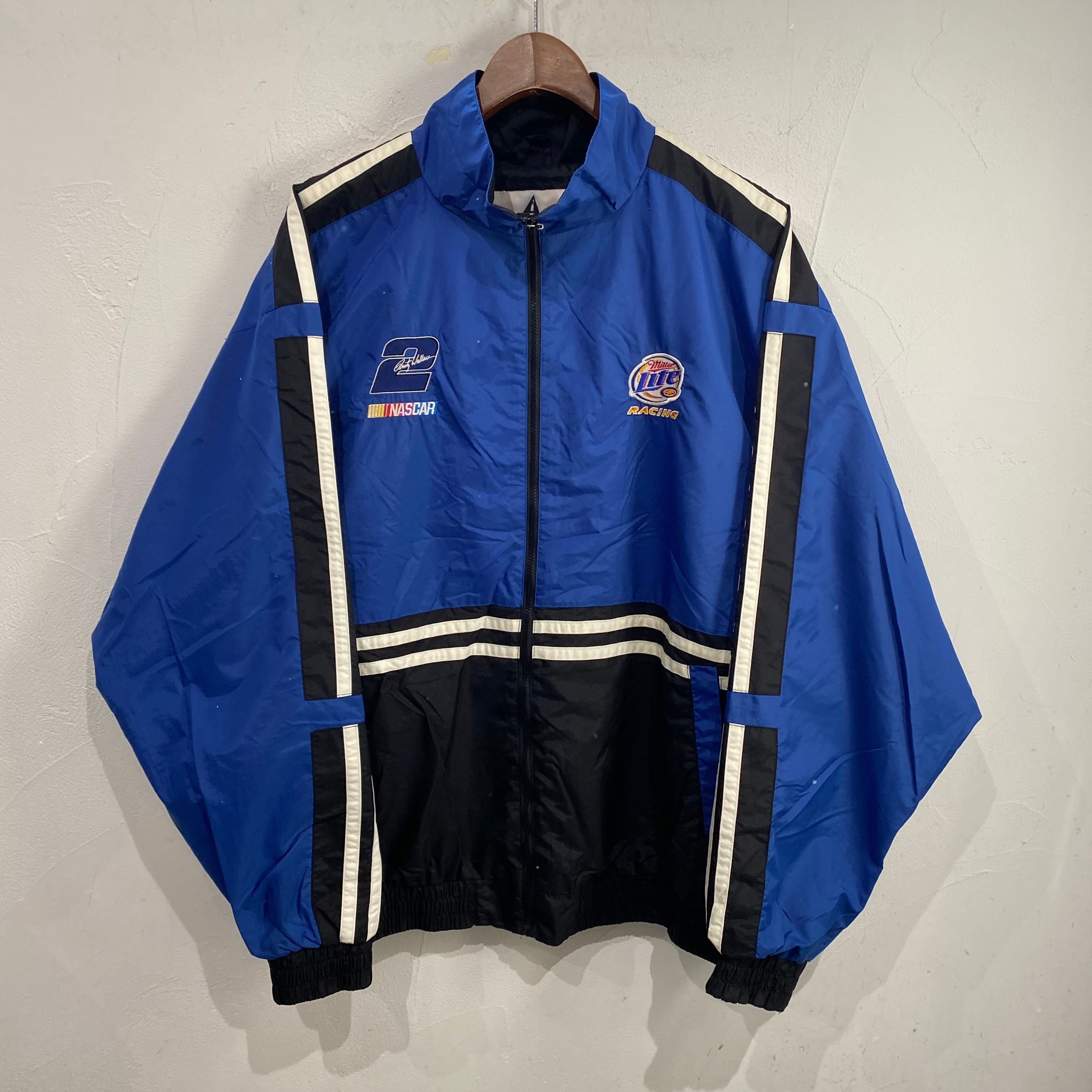 size：L【 NASCAR 】ナスカー レーシングジャケット ナイロン ナイロン ...