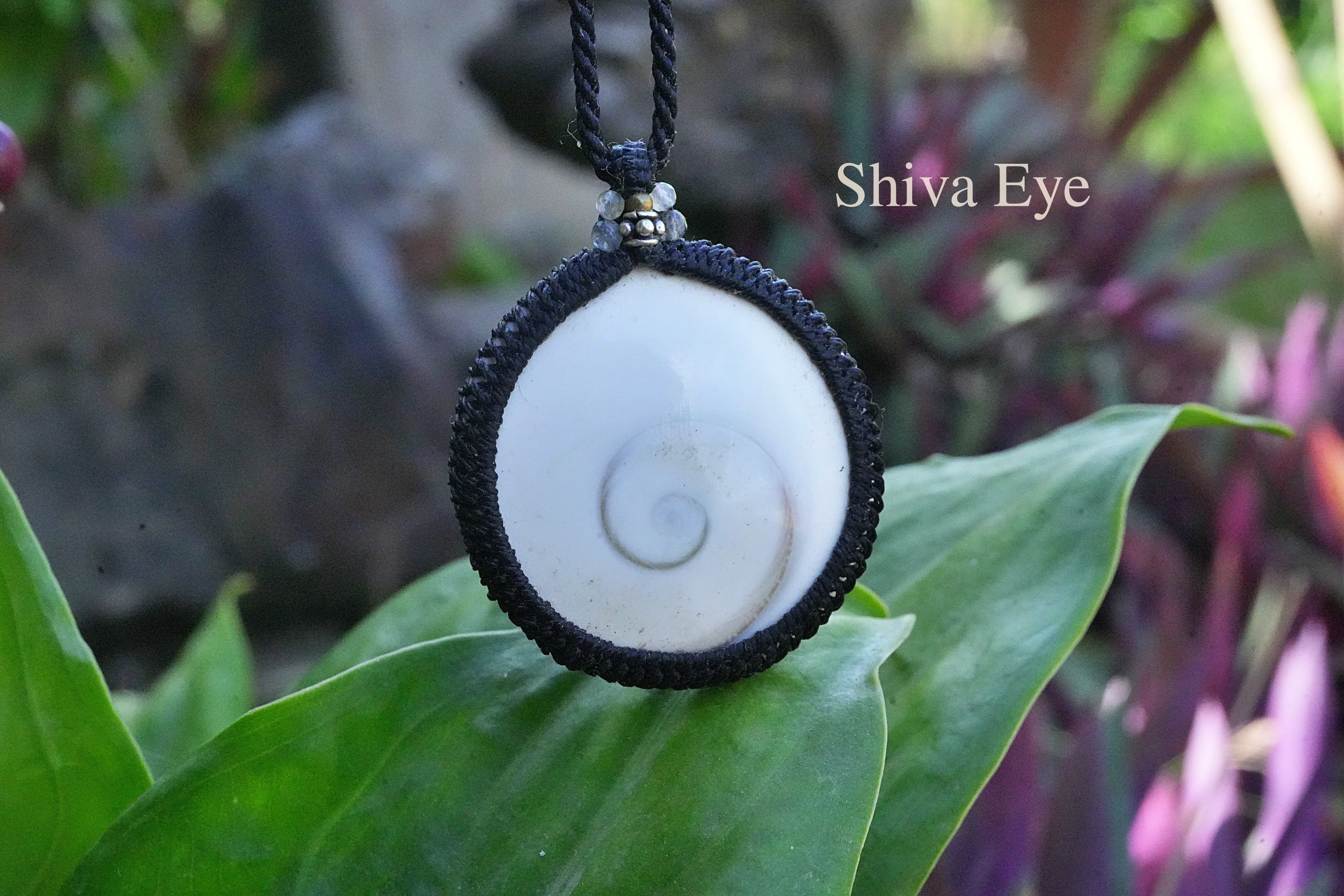 お守り★シヴァアイ マクラメネックレス 2613