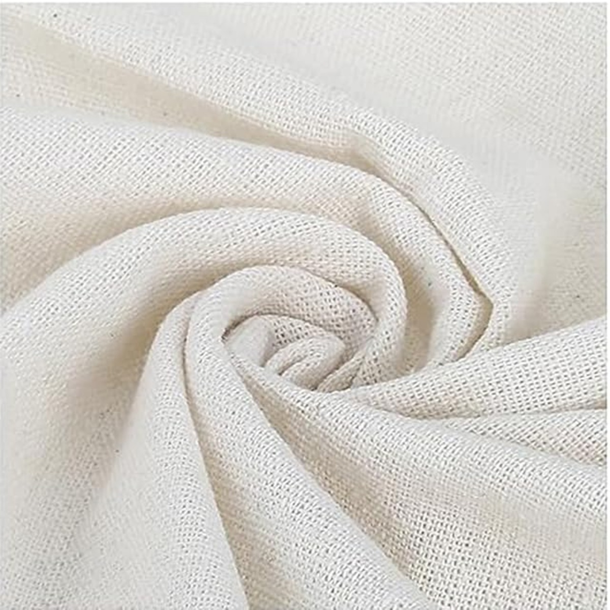 綿 麻 コットン リネン の 布 DIY 手芸用 綿 麻 生地 無地 単色 【長さ 1m 2m 3m 4m 幅155㎝】 (3m,白 ...