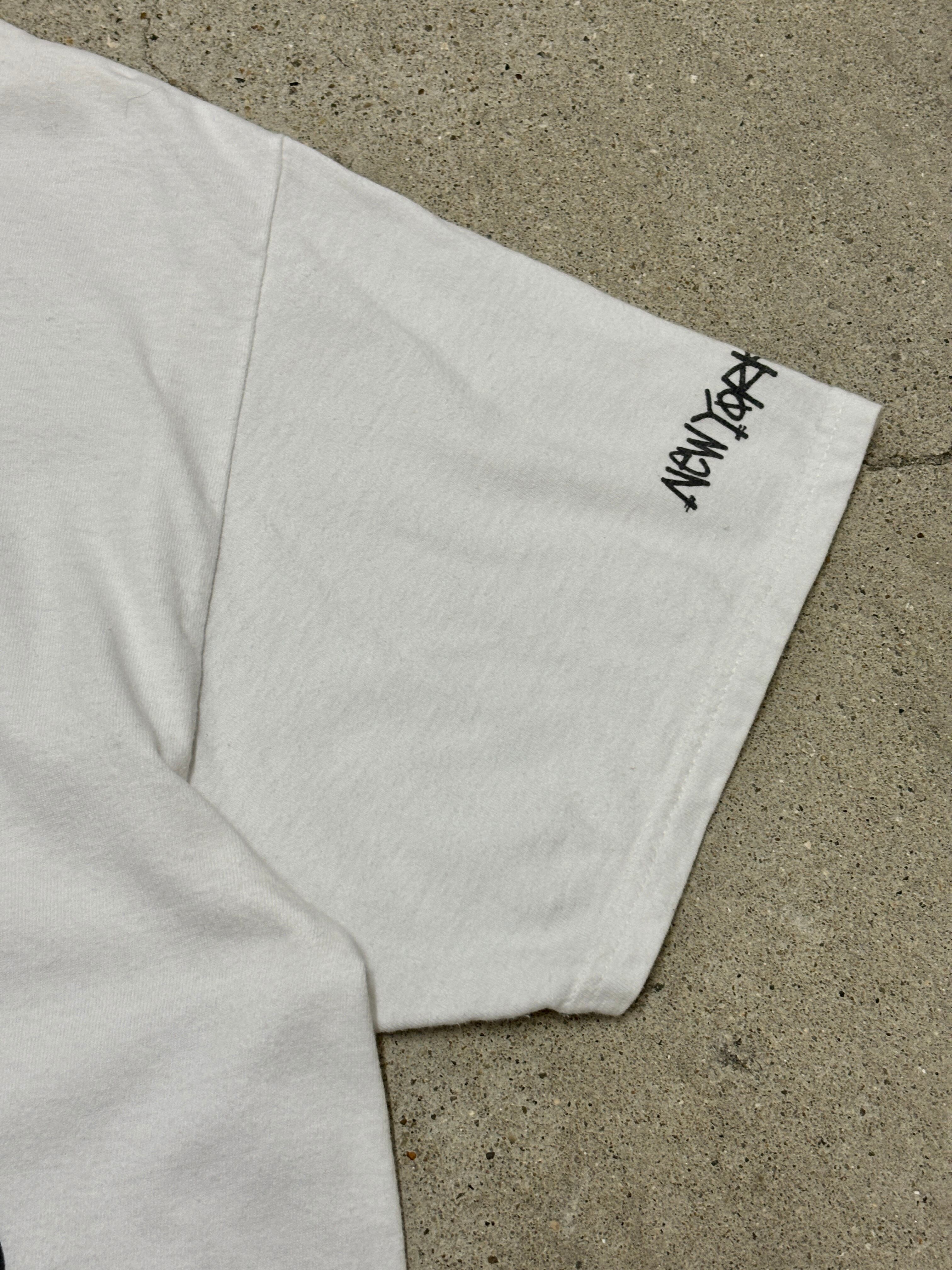 00s OLD STUSSY/Statue of Liberty print Tee/XL/自由の女神プリント/T
