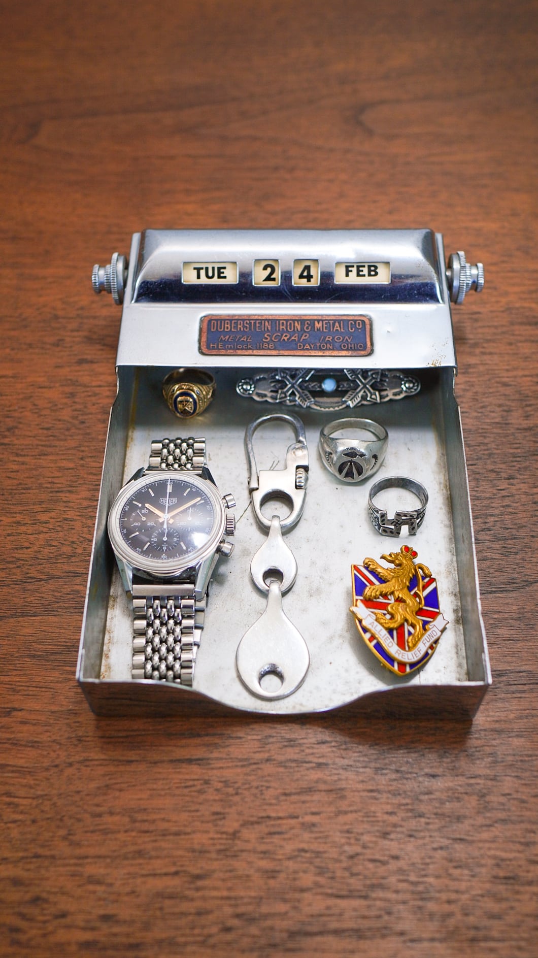 1930-1940s】PARK SHERMAN パークシャーマン 卓上カレンダー & メモ帳