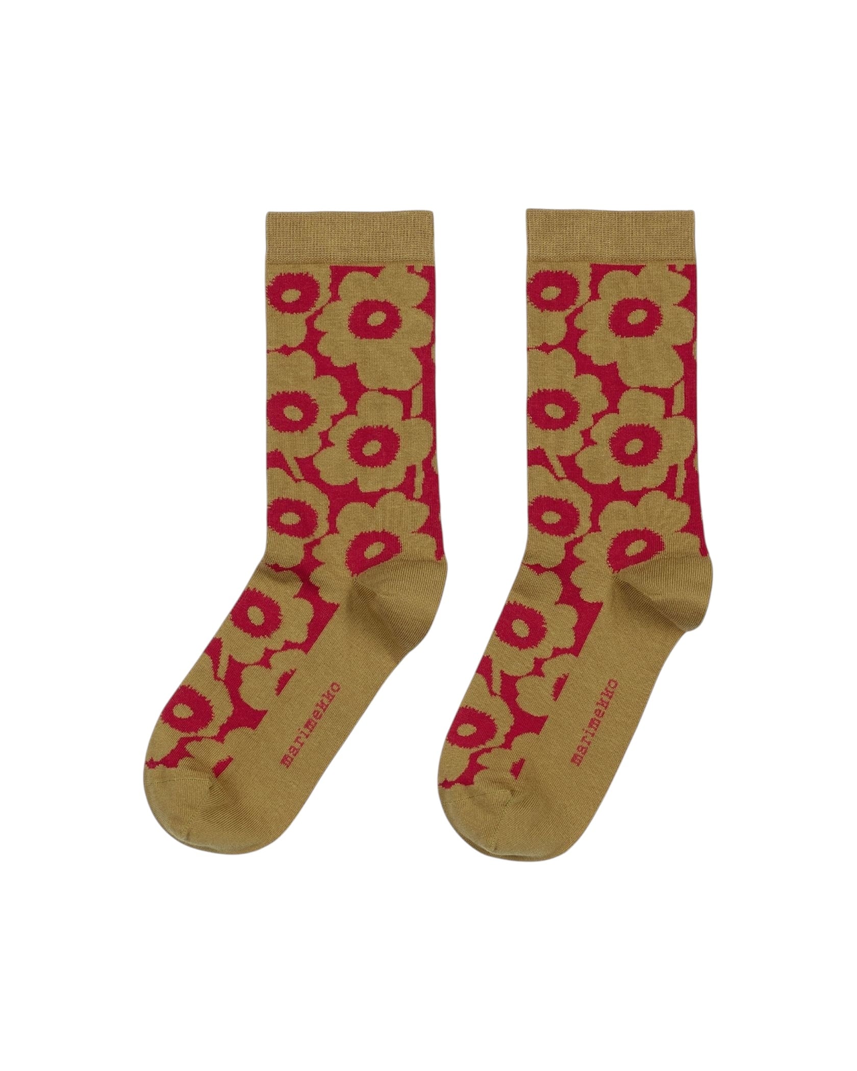 marimekko／Linjaus Unikko ソックス 52254-5 | BENE COLLECTION