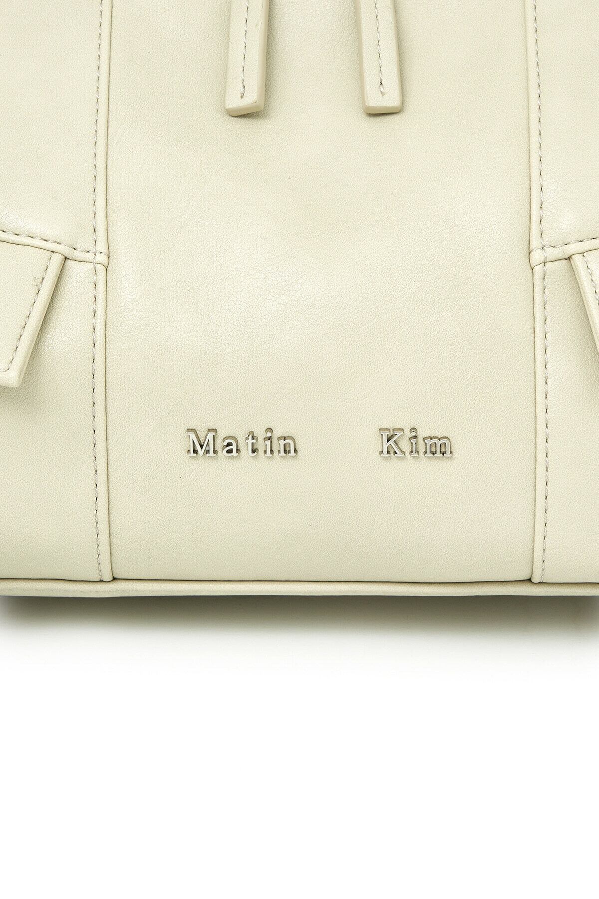 Matin Kim] WIDE NEMO SHOULDER BAG IN LIGHT BEIGE 正規品 韓国