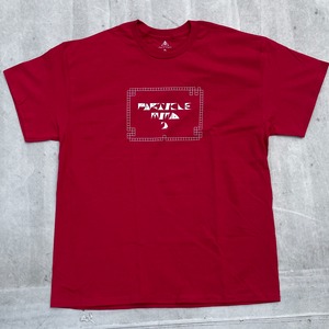 PM2.5 / PARTICLE MIND 2 / Tshirts / Cardinal Red / White /