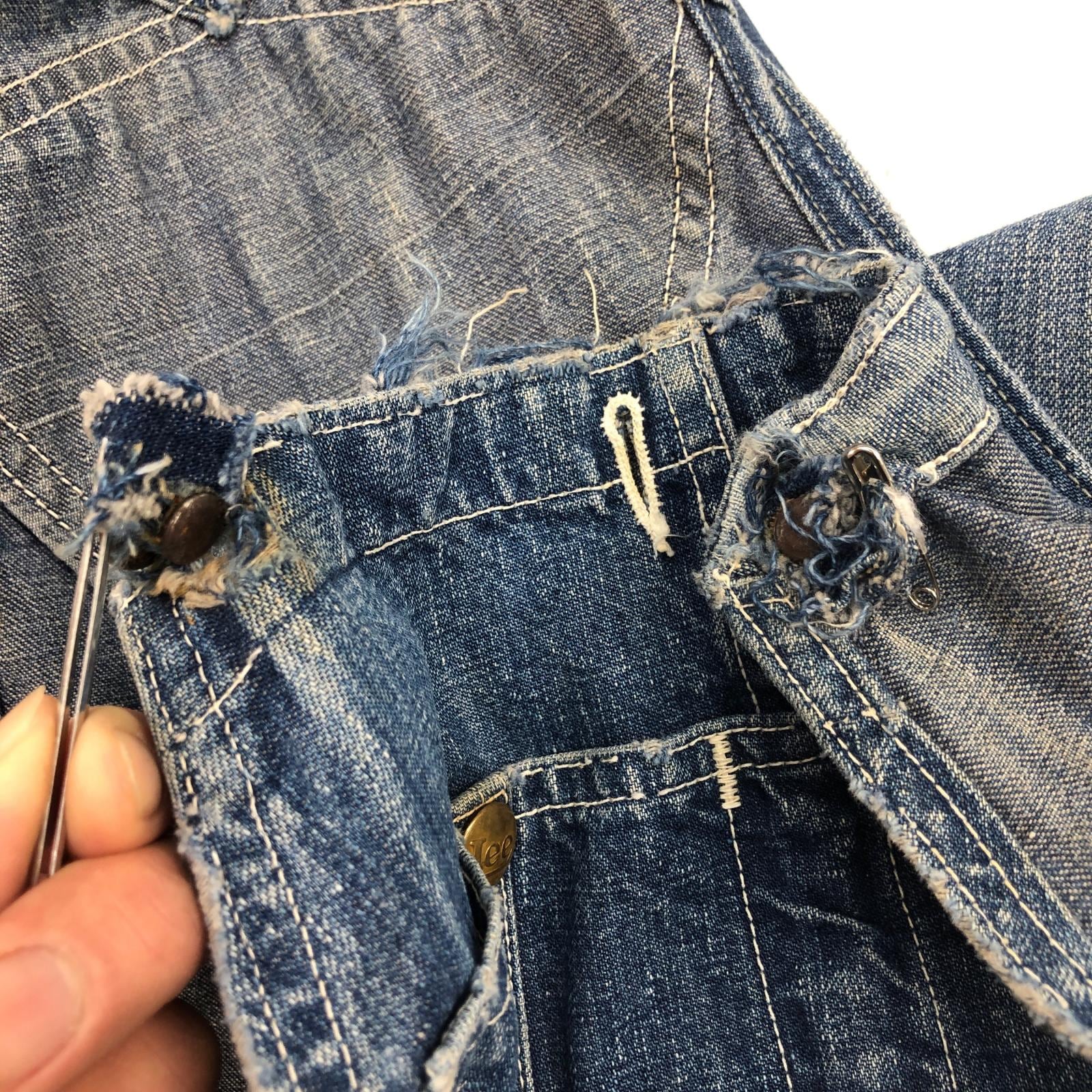 LEE リー 40年代 91-SB デニム オーバーオール 大戦モデル JELT DENIM