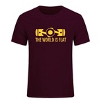 THE WORLD IS FLAT ～ 世界はひとつ。あるいは世界平面説Tシャツ