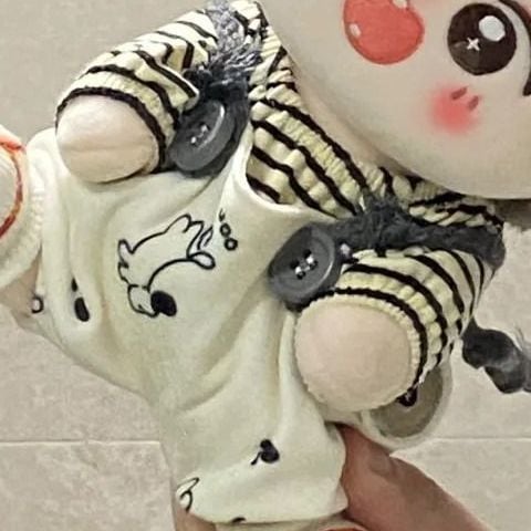 10cm/20cmぬいぐるみ用 かわいい トップス+肉球サロペット+帽子+靴