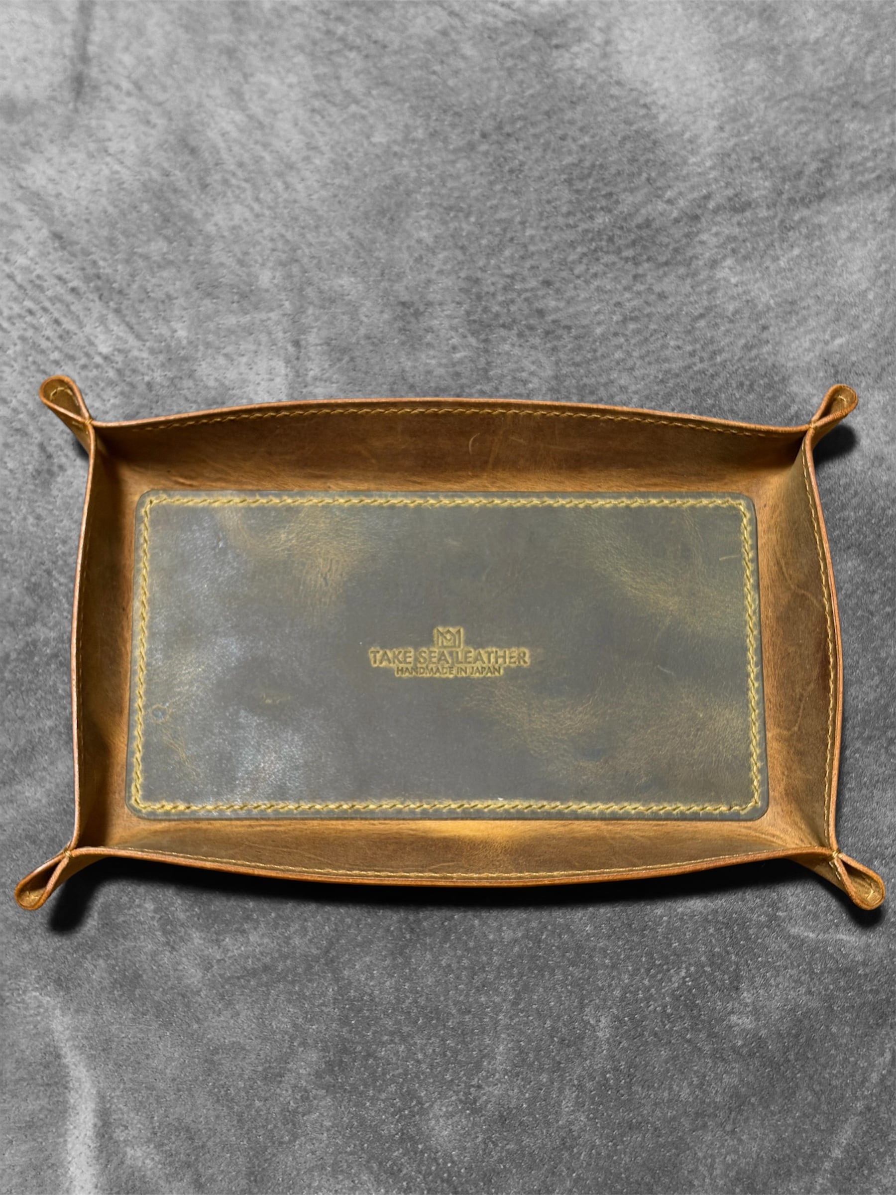 ペンケース - クレイジーホース スモーキー 5 Slots | TAKE SEA LEATHER
