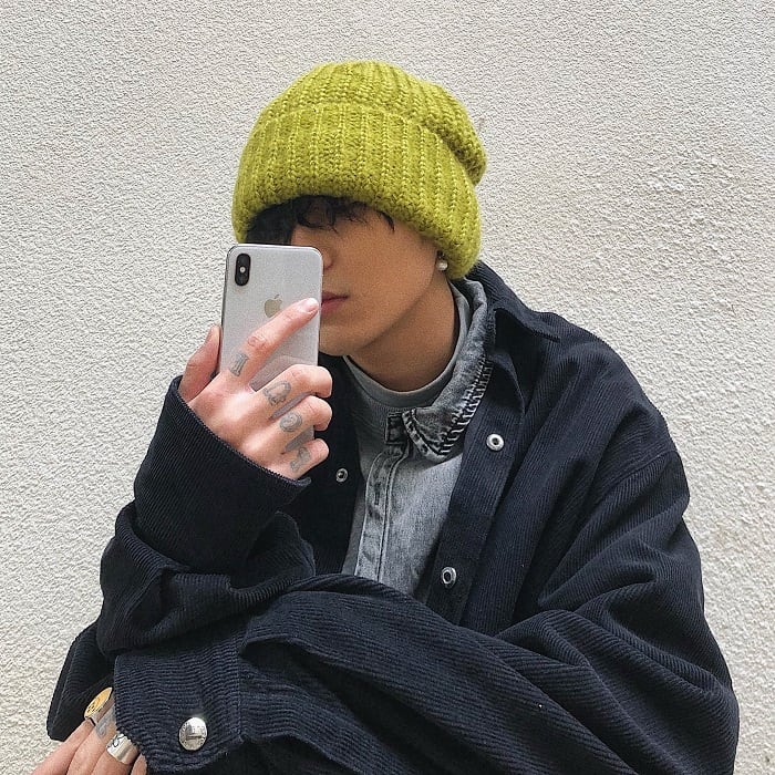 モンブラン ケーブル編み ニット帽 イエロー ケーブルニットキャップ [全5色] – muta Online Store