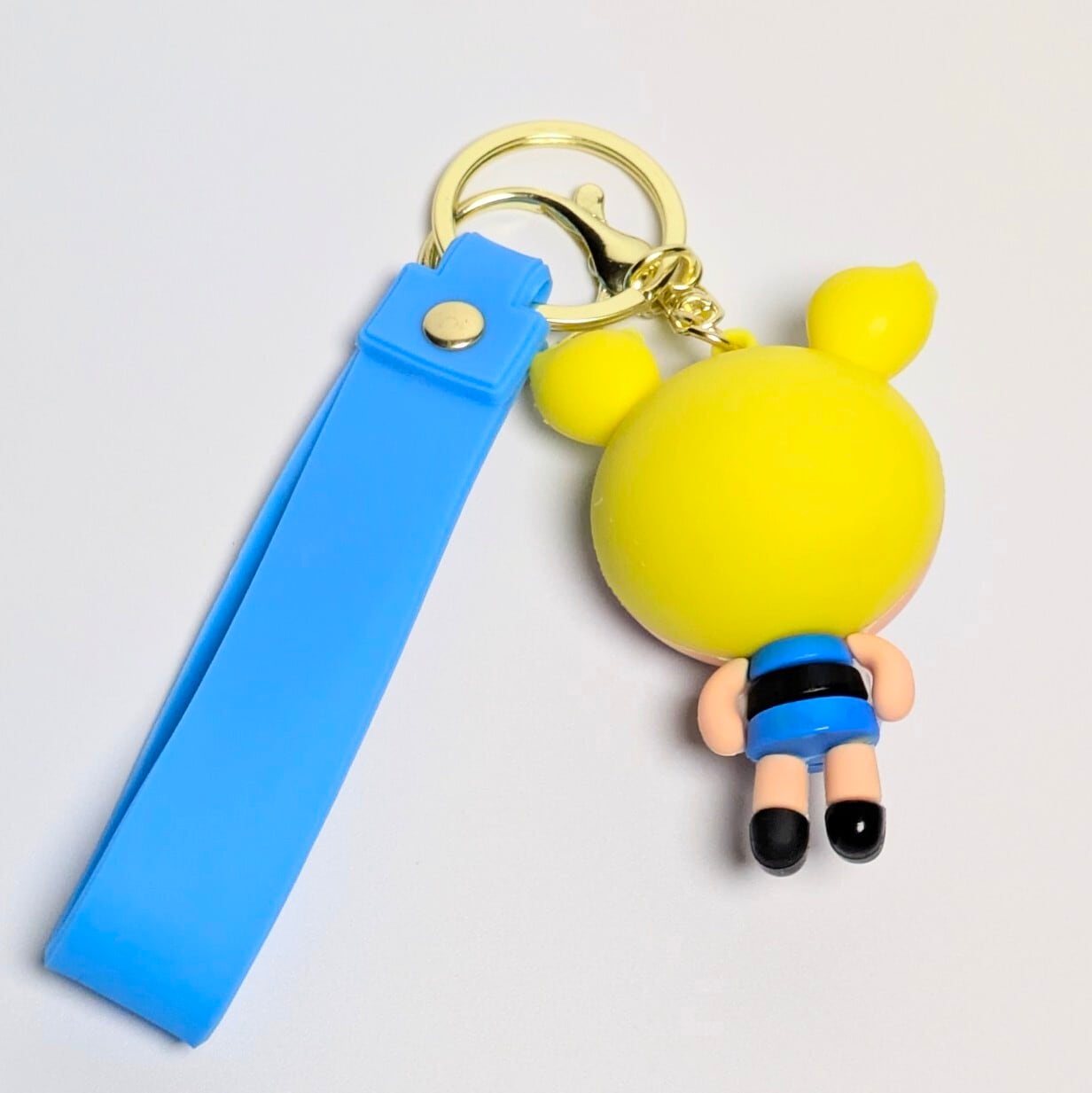【 The Powerpuff Girls ( パワーパフガールズ )  】 3D Rubber KeyHolder / 3Dラバーキーホルダー〚アメリカン雑貨 アメトイ〛
