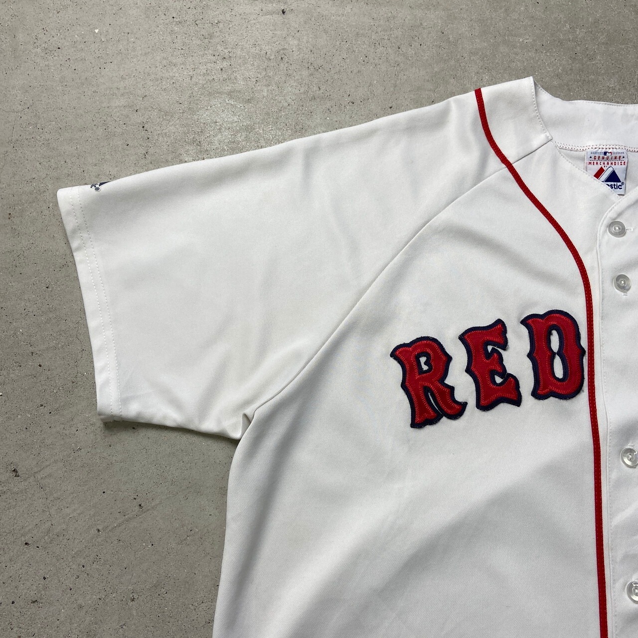 BOSTON RED SOX MAJESTIC MLB レッドソックス ベースボールシャツ 