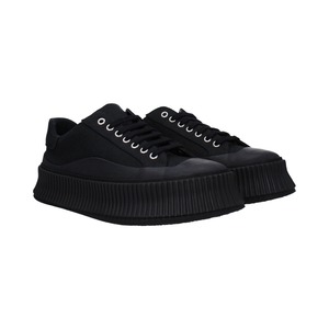 JIL SANDER ジルサンダー メンズ スニーカー ファブリック ブラック