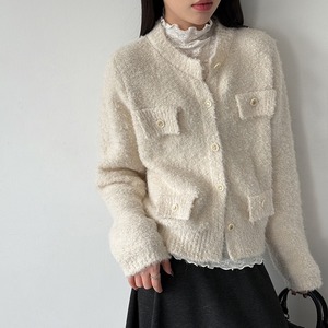 brushed knit cardigan 14809