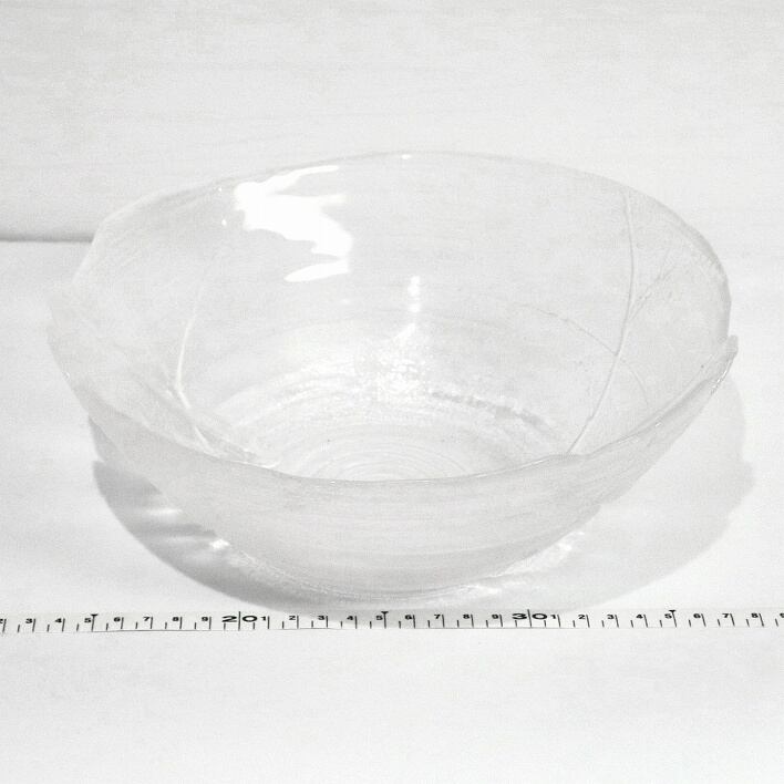 ガラス食器・ガラス深皿・ガラスボウル・4点セット・No.200405-03