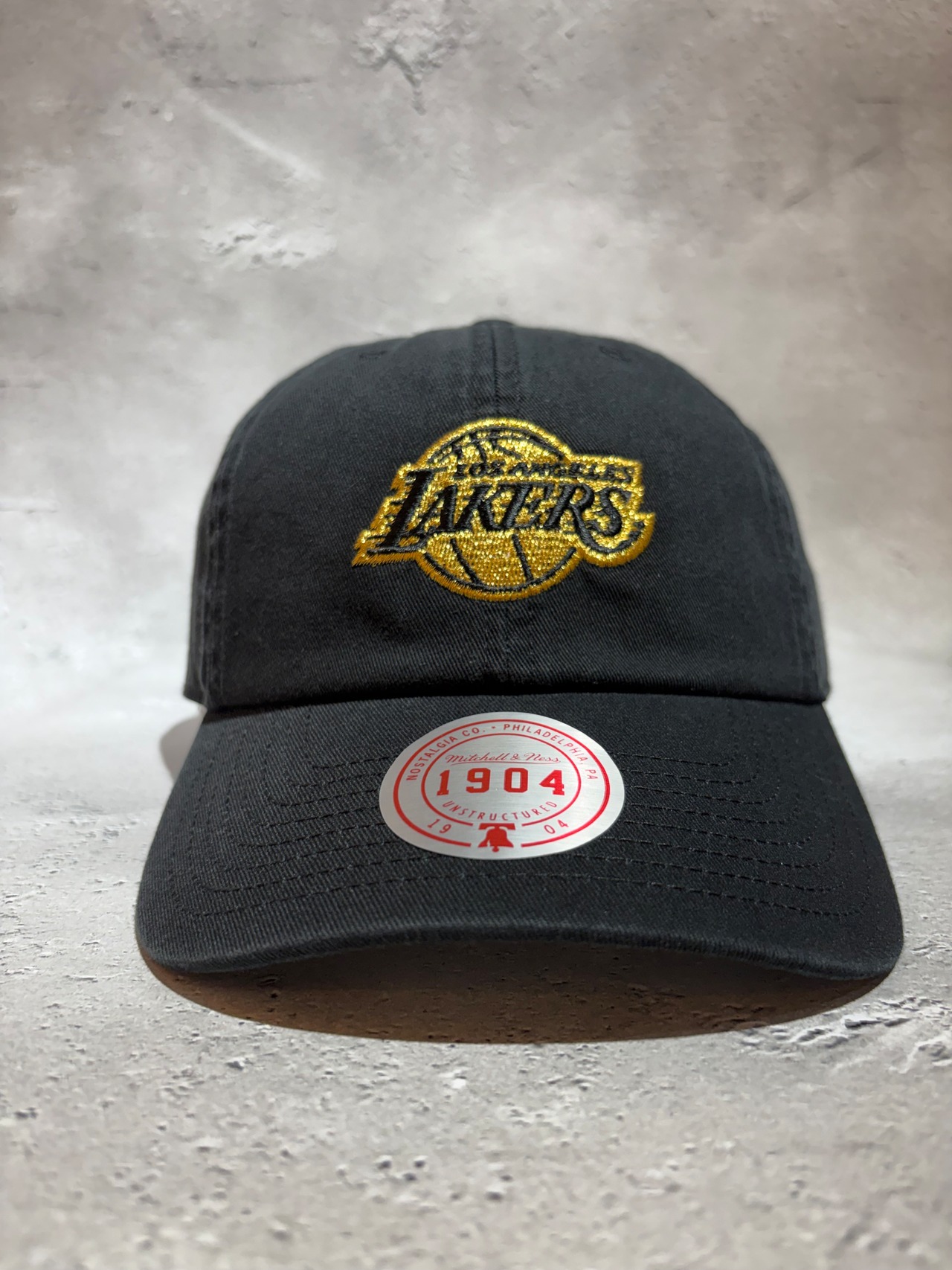 Mitchell&Ness/ミッチェルアンドネス NBA ロサンゼルス・レイカーズ キャップ ブラック
