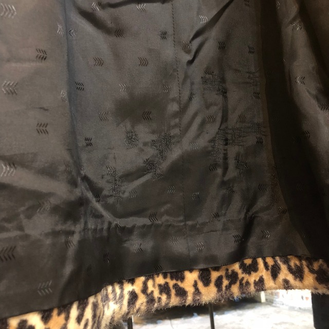 Vintage 50's leopard print coat