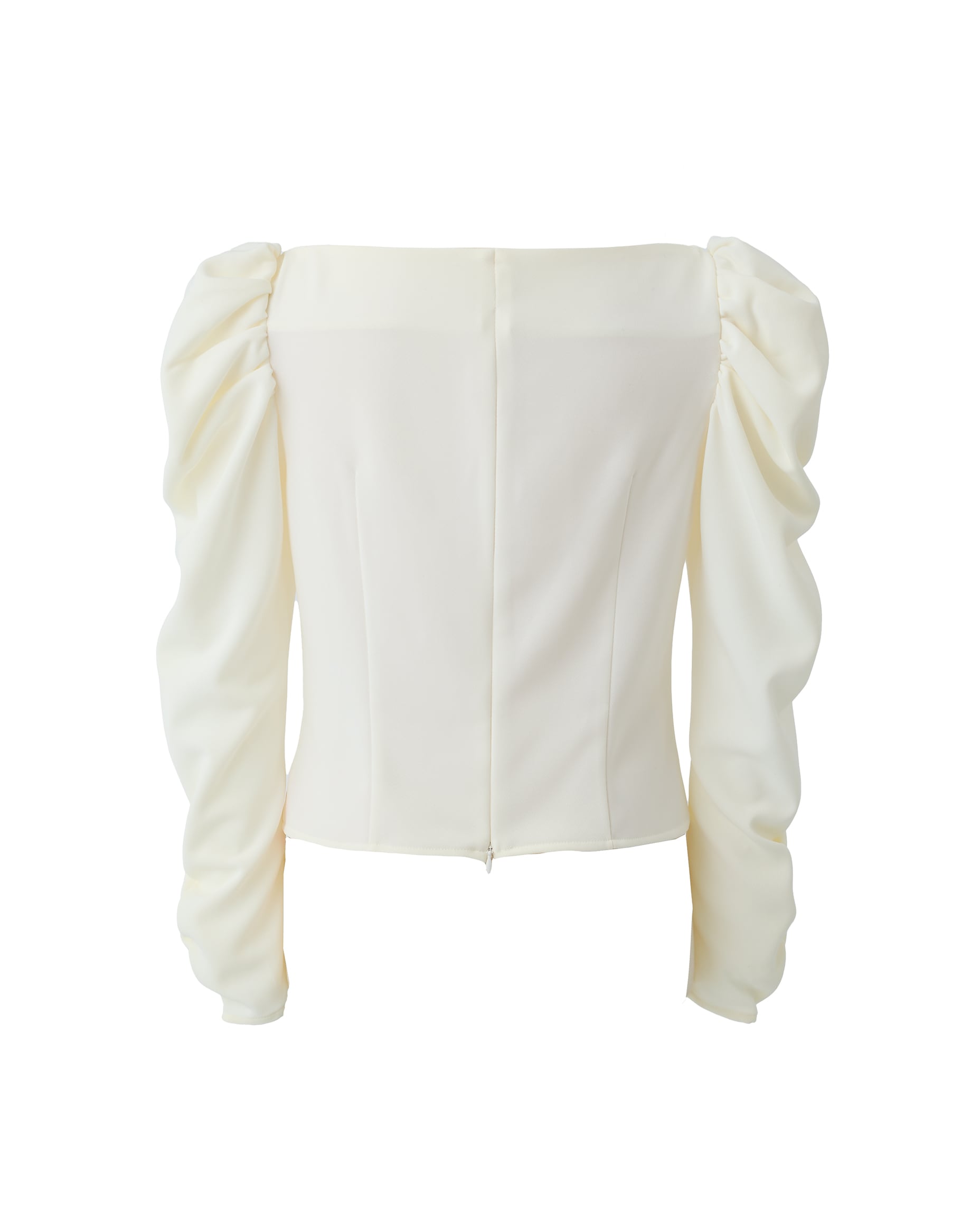 ハートカットトップス Caroline ホワイト | Cygne 