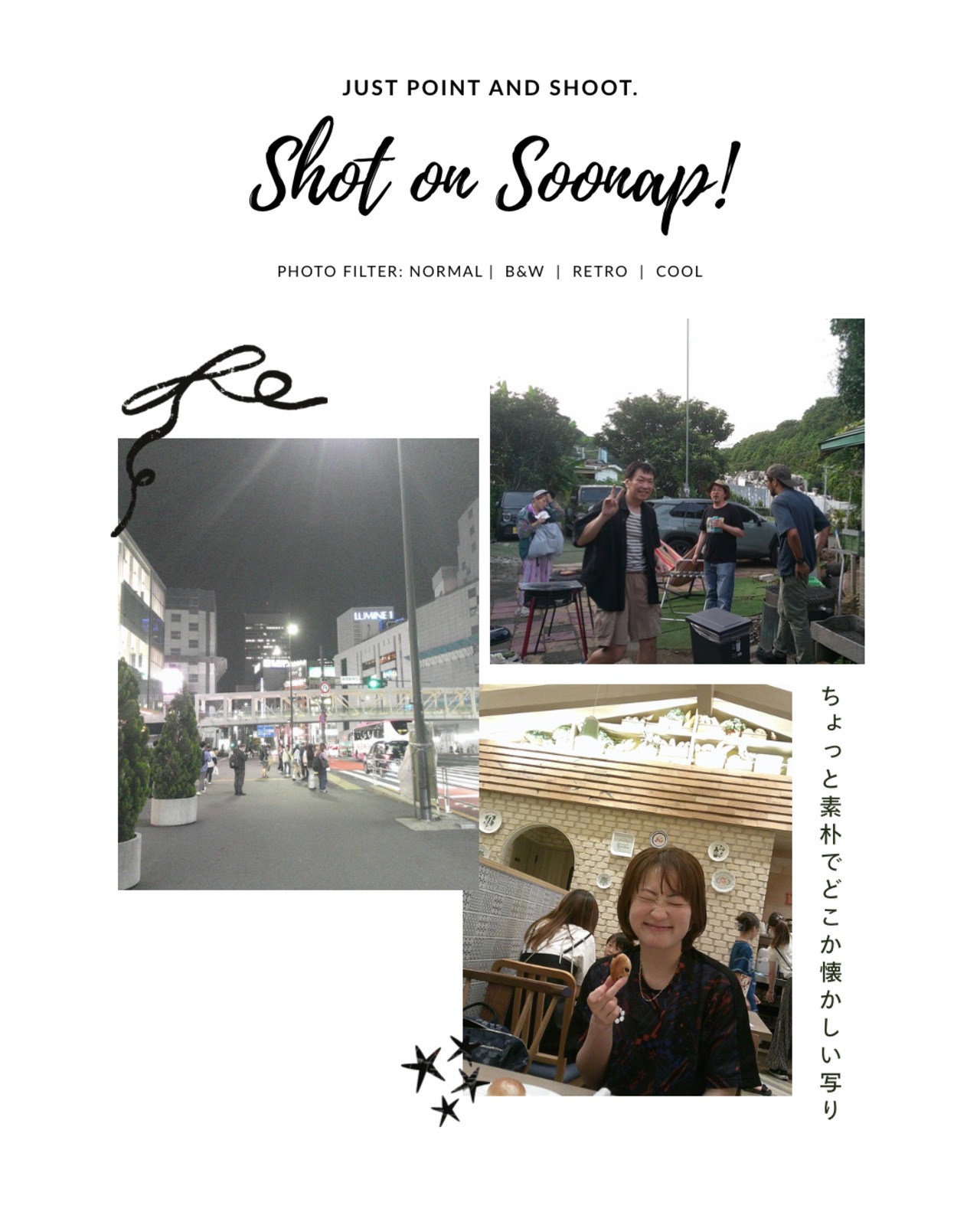 SOONAP Digital Camera - Clear