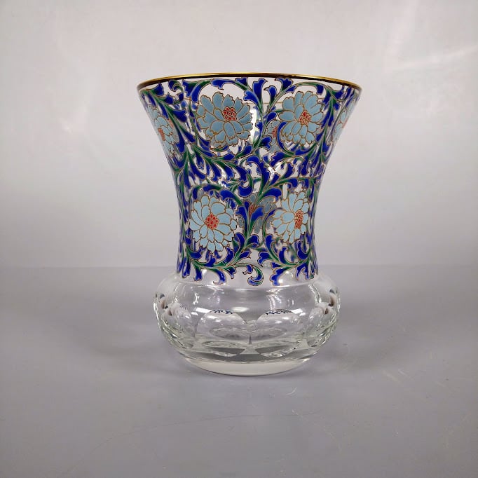 雨宮喜能登　ガラス花瓶 東京都 東大和市で「ボヘミアクリスタル」や「雨宮喜能登」の