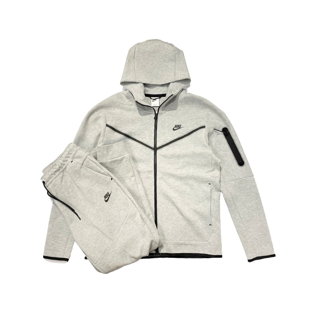 NIKE -UK規格 Tech Fleece Zip Hoodie SET UP- GREY | Highflyer