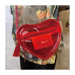 select：pvc heart bag