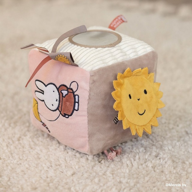 miffy ミッフィー ミッフィーベビーキューブ フラッフィー ピンク 布製おもちゃ TYMIFNIJN926