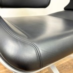 Interstuhl SILVER インタースツール シルバー オフィスチェア デザイナーズ家具 Cassina ixc. 本革 ブラック系【中古】【250サイズ】