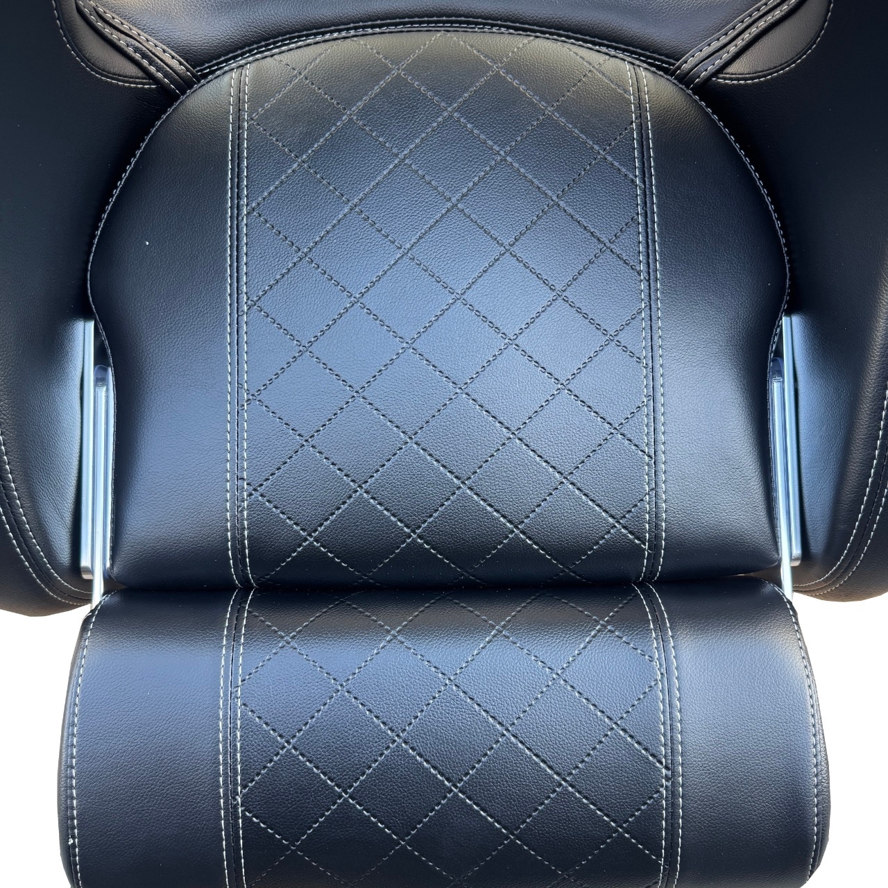 【限定色】システムマリンレザーシングルシート トップノットブラック色