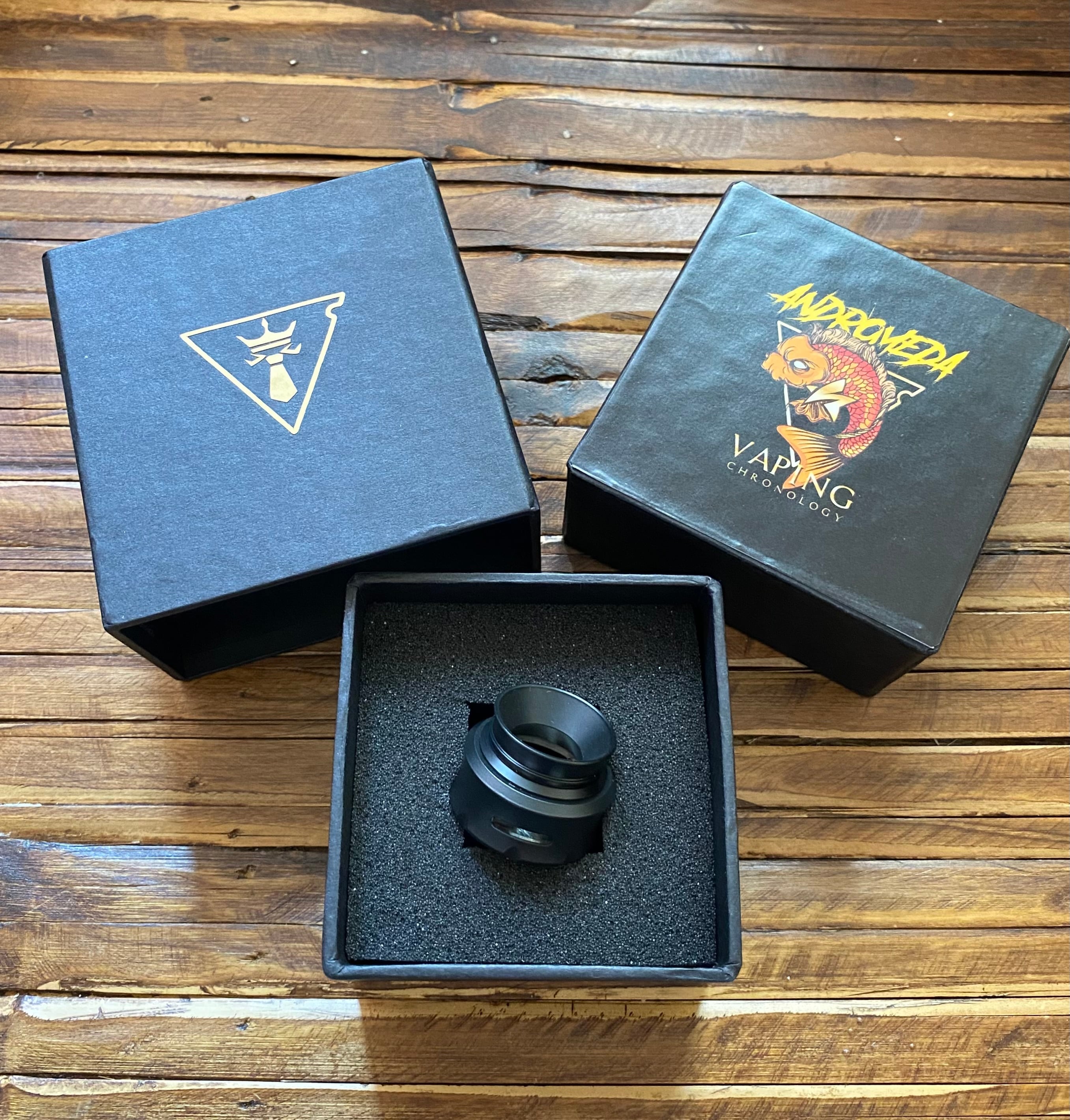 VC Andromeda Prime 28mm RDA 金 VAPE フィリピン 安価 ワタナベ