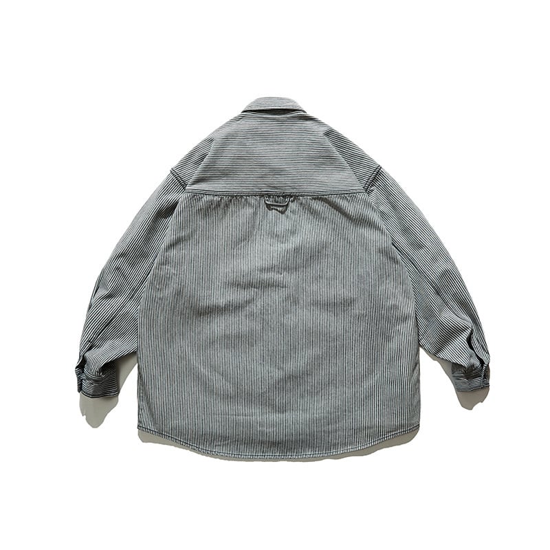 ストライプワークシャツ / Striped Work Shirt | INOCENCE(イノセンス